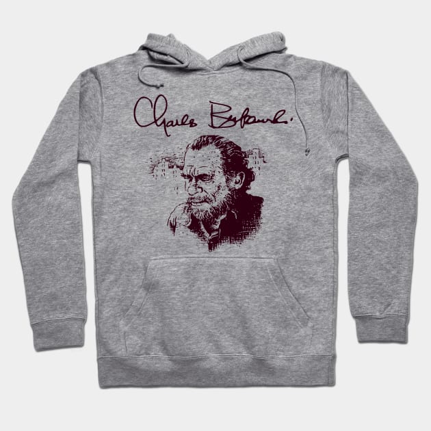 Bukowski Hoodie by darklordpug